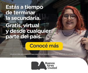 Terminá la secundaria.