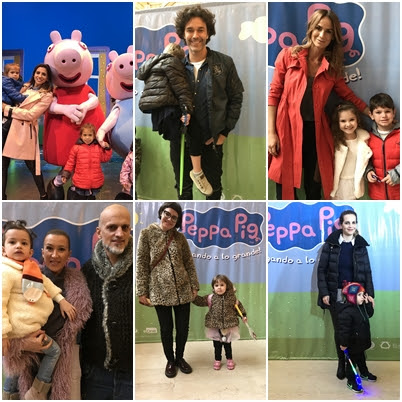 Los Famosos en el Estreno de Peppa Pig en el Gran Rex