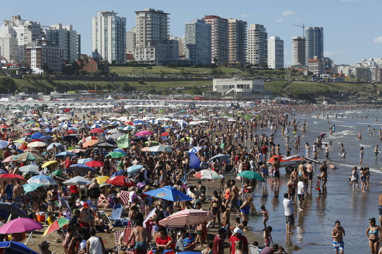 Primer fin de semana de 2018: arribaron 244.880 turistas a Mar del Plata