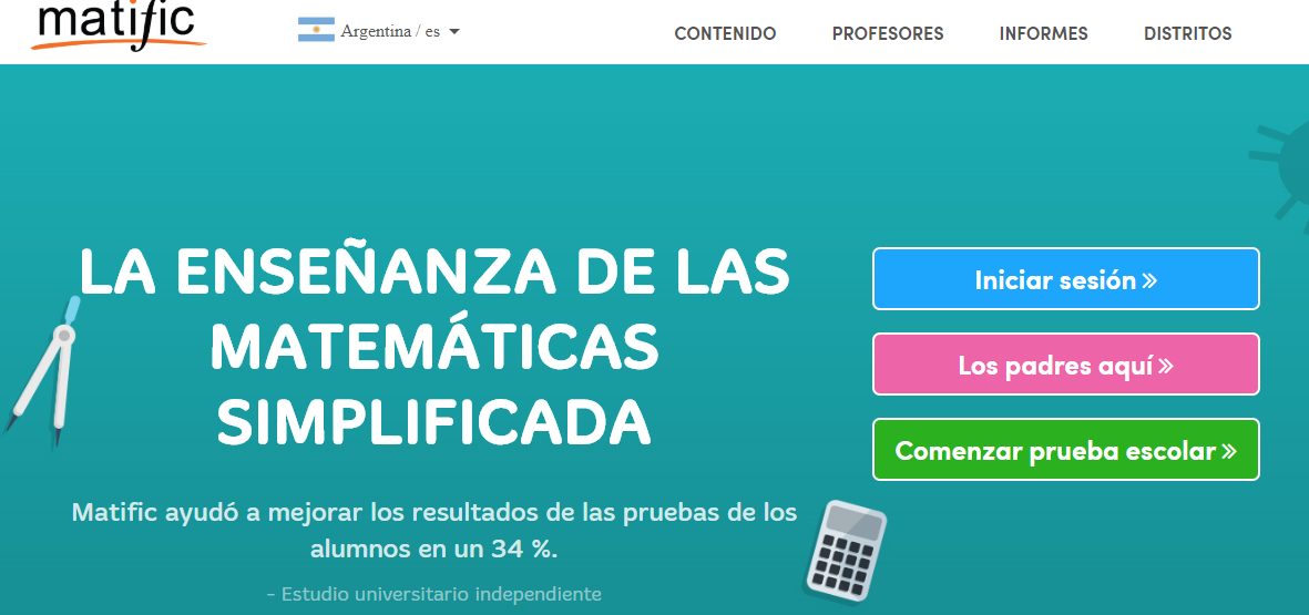 MATIFIC, LA PLATAFORMA QUE REVOLUCIONA EL APRENDIZAJE DE LA MATEMÁTICA
