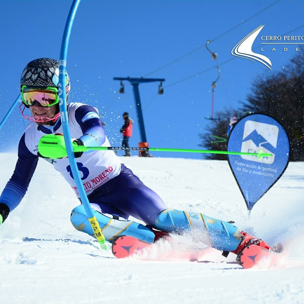 Ski de alto nivel en el Cerro Perito Moreno