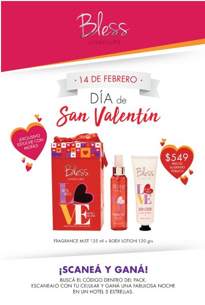 Bless presenta su nueva línea All You Need Is Love para San Valentín