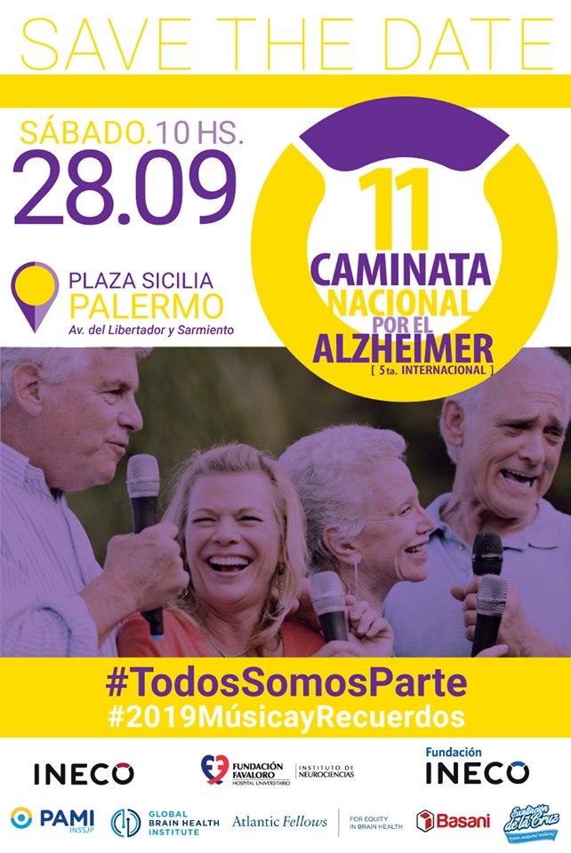 11º Caminata Nacional por el Alzheimer de Fundación INECO