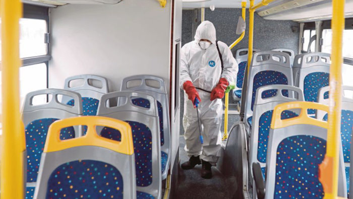 Inteligencia artificial para colaborar con el distanciamiento social en el transporte público