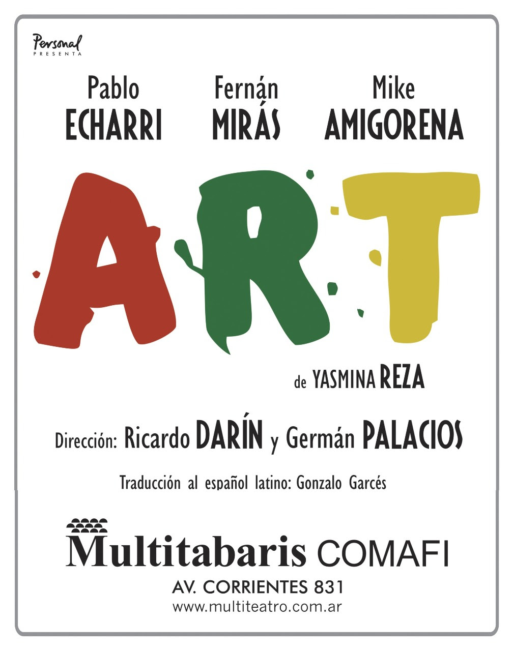 ART últimas funciones del año