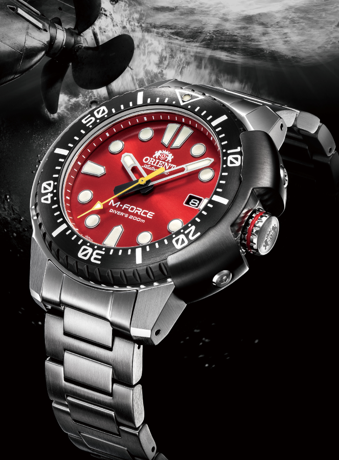 Orient M-Force, el reloj que deslumbra a los buceadores