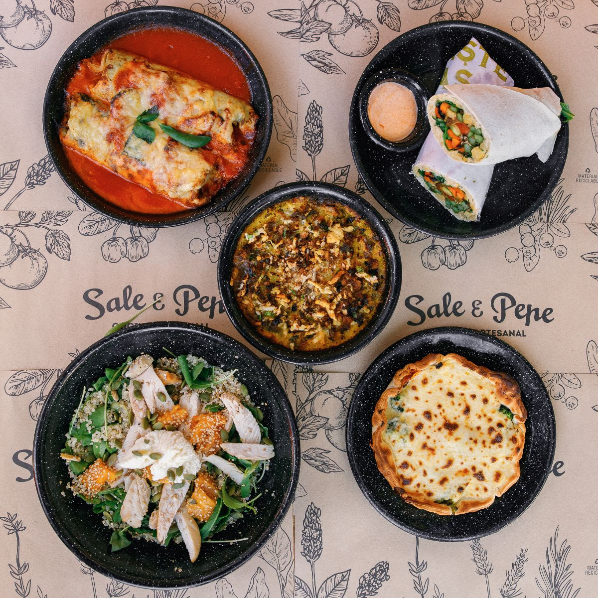 SALE E PEPE PRESENTA SU MENÚ EJECUTIVO