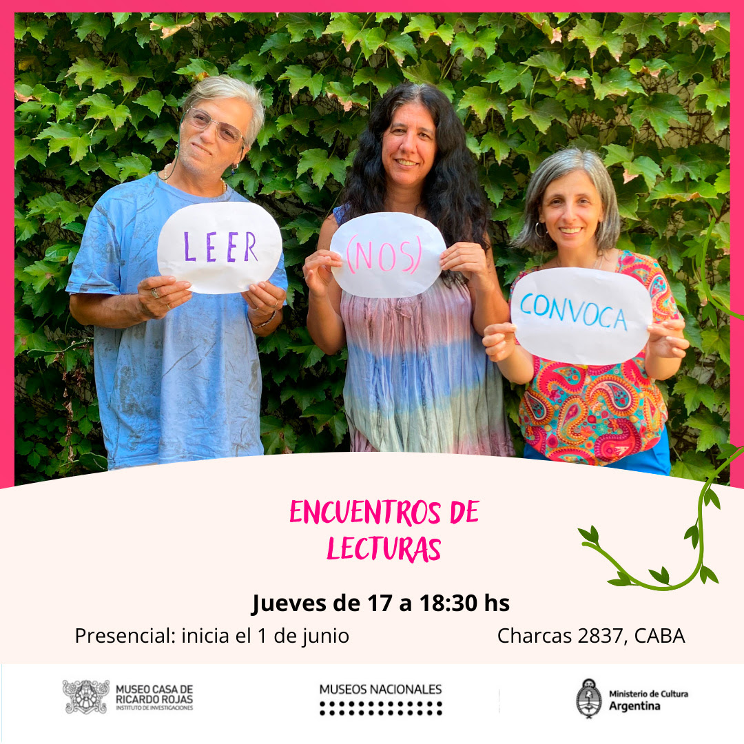 ¿Te gustaría ser parte de una comunidad de lectores de la biblioteca del Museo Casa de Ricardo Rojas?