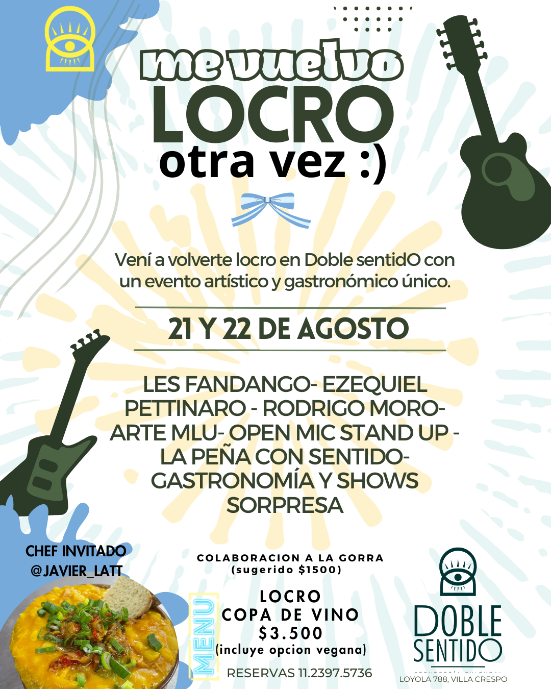 LES FANDANGO- EZEQUIEL PETTINARO Y RODRIGO MORO EN LA 4° EDICIÓN DE ME VUELVO LOCRO