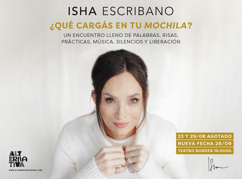 ISHA ESCRIBANO “¿Qué cargás en tu mochila”