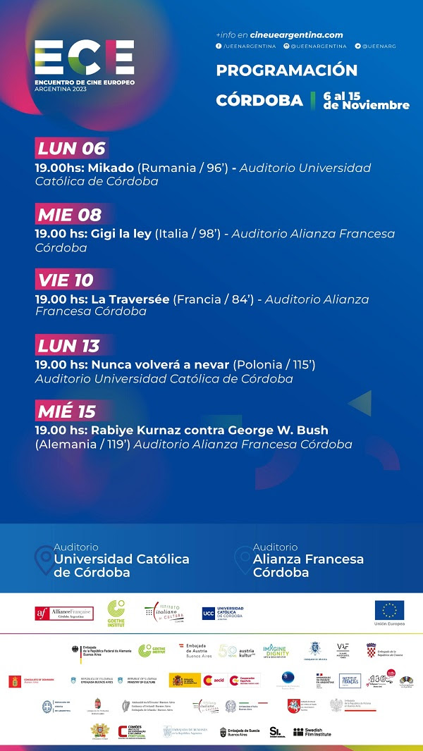 ENCUENTRO DE CINE EUROPEO EN ARGENTINA Edición XIX – Unidos en la diversidad