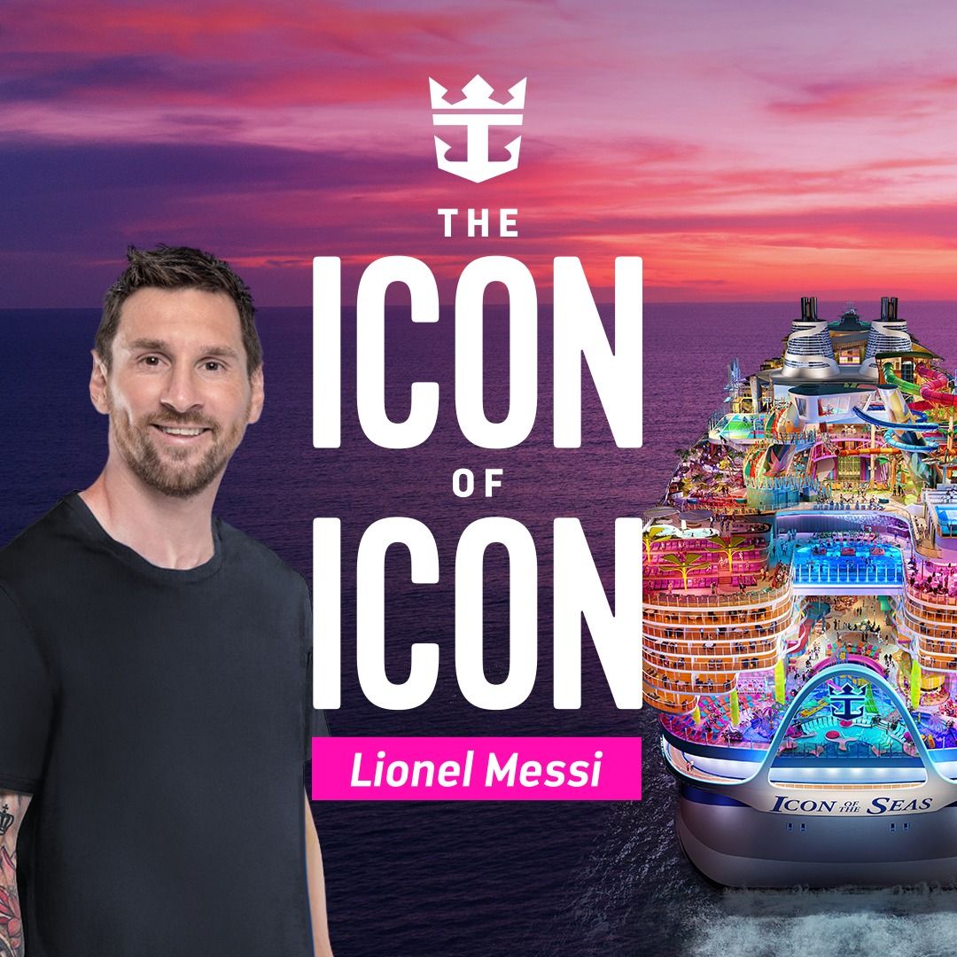 MESSI NOMBRADO ICONO OFICIAL DEL NUEVO BARCO DE ROYAL CARIBBEAN