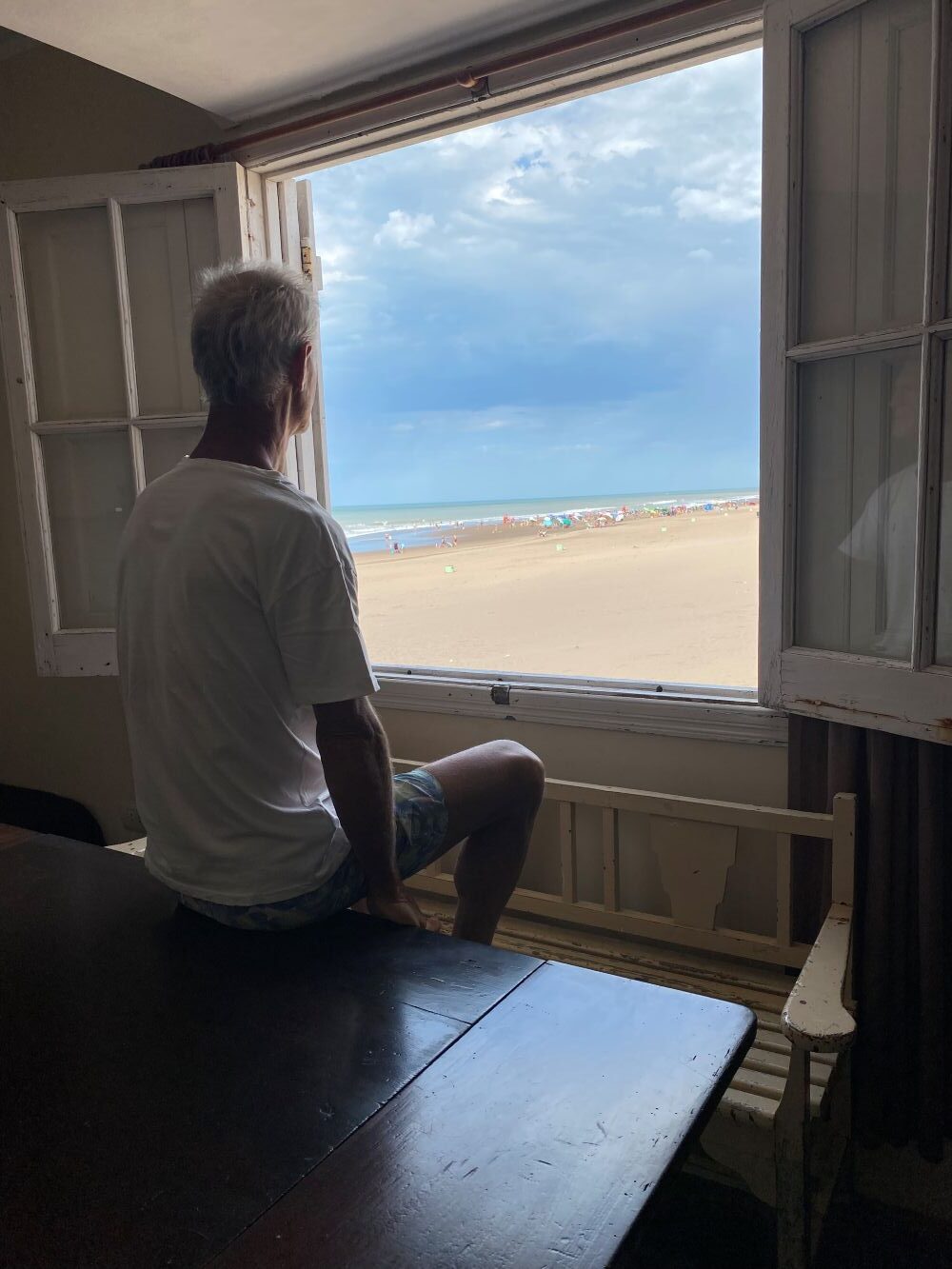 La última casa que resistió sobre la arena de Claromecó