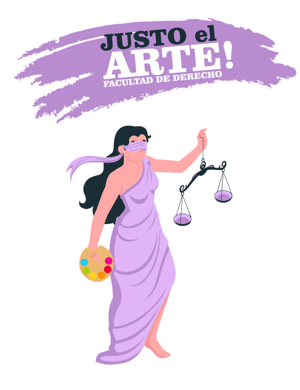 Se inaugura la expo Justo el arte en la Facultad de Derecho